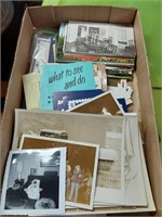 Box Flat of Photos & Postcards