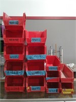 (14) SSI Schafer Parts Bins