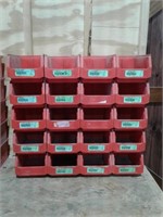 (20) SSI Schafer Parts Bins