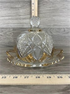 Glass Butter / Cheese Dish