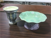 Decorative vase and bowl
