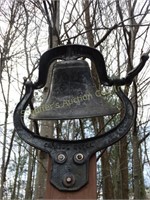 Cast Iron Dinner Bell (bring tools to remove)