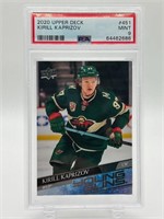 Kirill Kaprizov Rookie YG Graded Hockey Card