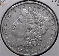 1889 O MORGAN DOLLAR XF