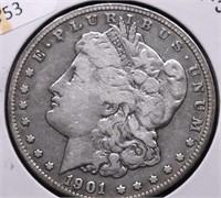 1901 O MORGAN DOLLAR VG