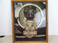 Harley Davidson Battery Operated Picture Clock