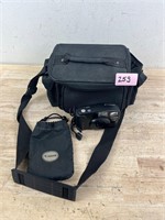Canon Snappy LX Camera and Bag