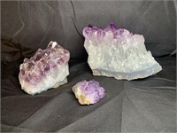 3 Amethyst Crystal