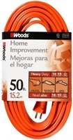 Woods 626 14/3 50-Foot Outdoor SJTW Vinyl