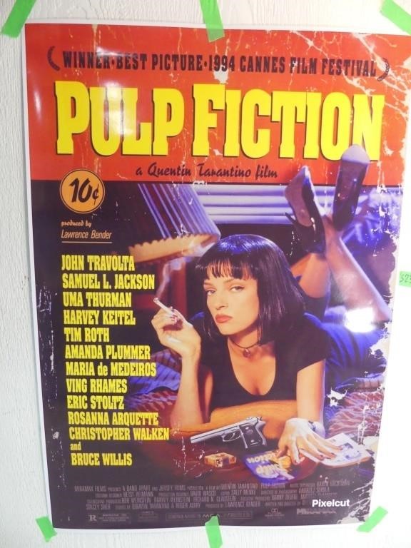 Pulp Fiction print poster 22 x 31"