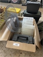 FISH BASKET, AMMO CAN, PLANO BOXES