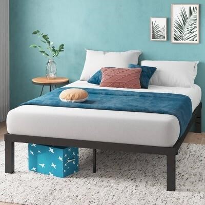 Queen 14 Luis Metal Bed Frame - Zinus