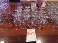 LOT, (12) BRANDY GLASSES IN THESE ROWS