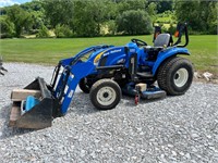 New Holland 2035 Tractor w/ Loader & Mower