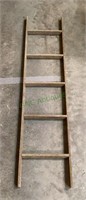 Small vintage decorative wooden ladder perfect