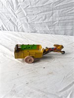 Vintage Rabbit Wagon Toy