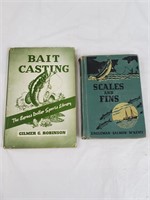 Fishing Books-Bait Casting/Scales Fins