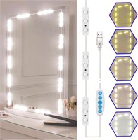 ($34) Led Vanity Mirror Lights Kit, 5 Color