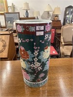 Floral umbrella stand