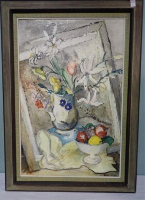 STELLA COLER MM "ARRANGEMENT W/ COMPOTE" 43x31