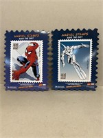 Marvel stamp advertising