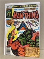 Marvel comic the man thing last issue comic book
