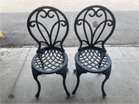 2 Garden Outdoor Patio Chairs