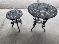 Outdoor Patio & Side Table
