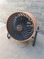 16" turbo floor fan, fan blade is loose