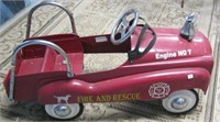 Vintage Fire & Rescue No.7 Pedal Car