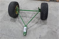 SMALL WAGON AXLE WITH HITCH