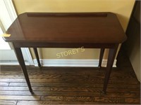 Console Table on Wheels - 32 x 16 x 27