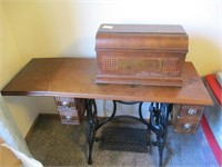 Seamstress Treadle Sewing Machine