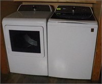 GE Profile Electric Washer/Dryer Set