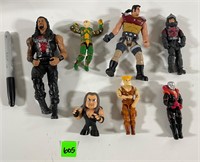 WWE Plastic Figures