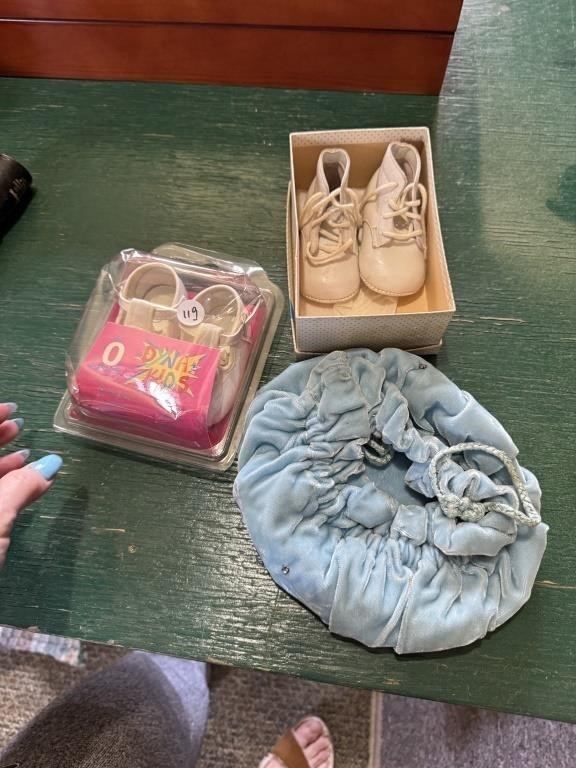 BABY SHOES, ETC. LOT