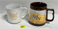 Vtg Thermo Serv Oly Mug Golden Opportunity Club