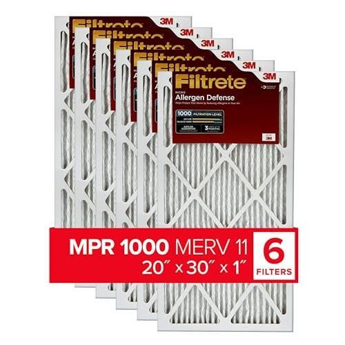 Filtrete 20x30x1 AC Furnace Air Filter, MERV 11, M