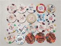 20 Mississippi Casino Chips