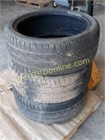 3 Low Profile Tires, size 225 / 40 R18 92W