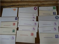 Old Pre-Stamped Unused USPS Post Cards