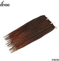 Leyoo 12" Kanekalon Crochet Box Braids (24