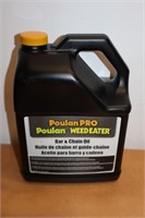 New Poulan Pro 1 Gal Bar & Chain Oil