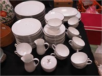Noritake 80 piece china set , 6441 Whitebrook