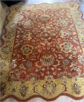 B - SAFAVIEH AREA RUG 7'6"X9'6" (L15)