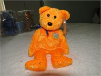 Beanie Baby Bear "10 YEAR ANNIVERSARY"