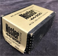 Nosler 44. 200 Gr Bullets