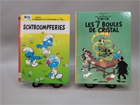 Schtroumpfs et TinTin BD , Comics ( Francais)