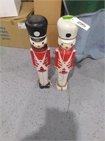 Pair of Soldier Blow Molds
