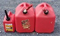 3 Fuel Cans